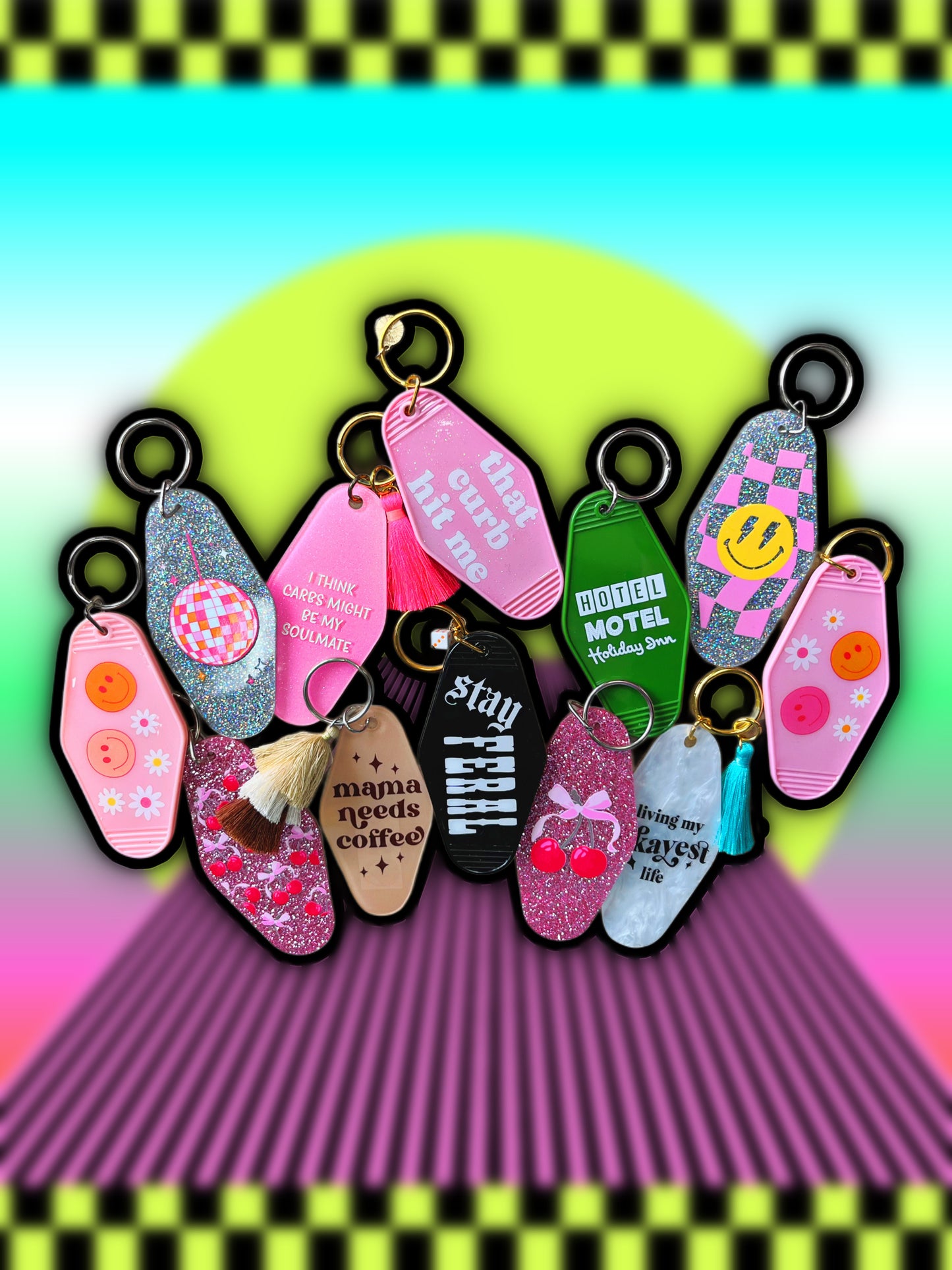 Hotel Style Keychains