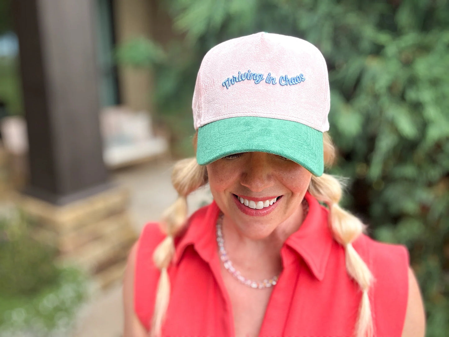 Thriving In Chaos Suede Hat