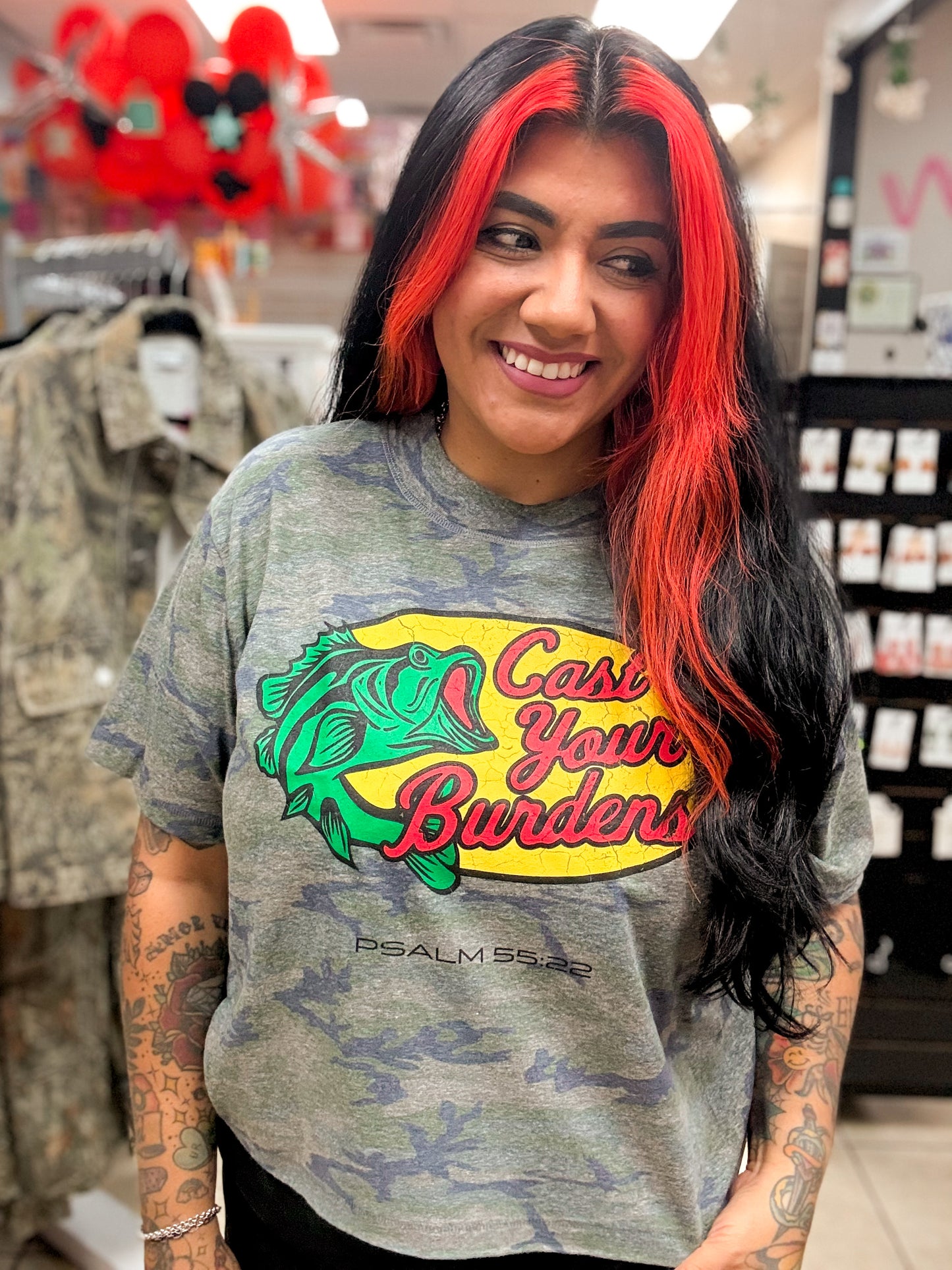 Cast Your Burdens Tee