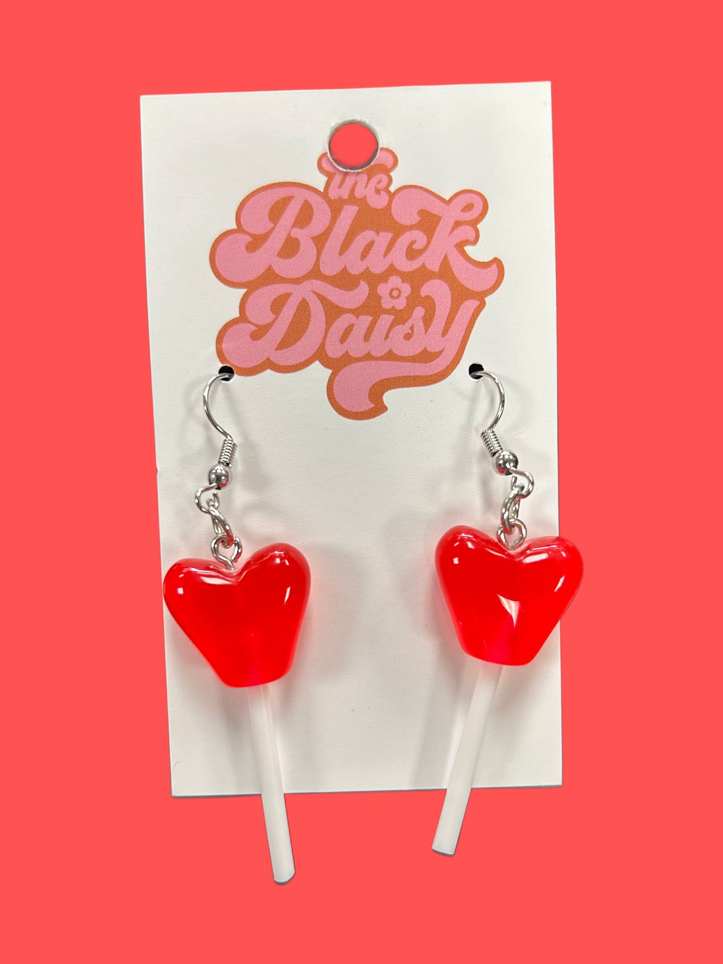 Heart Lolli Pop Earrings
