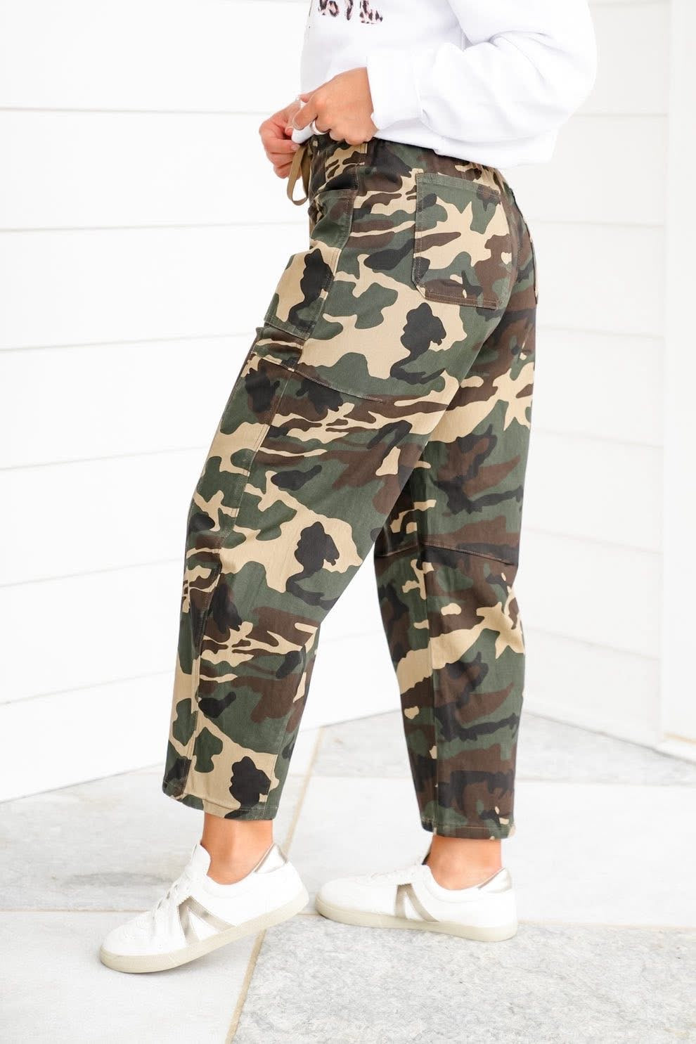 Camo Barrel Pants