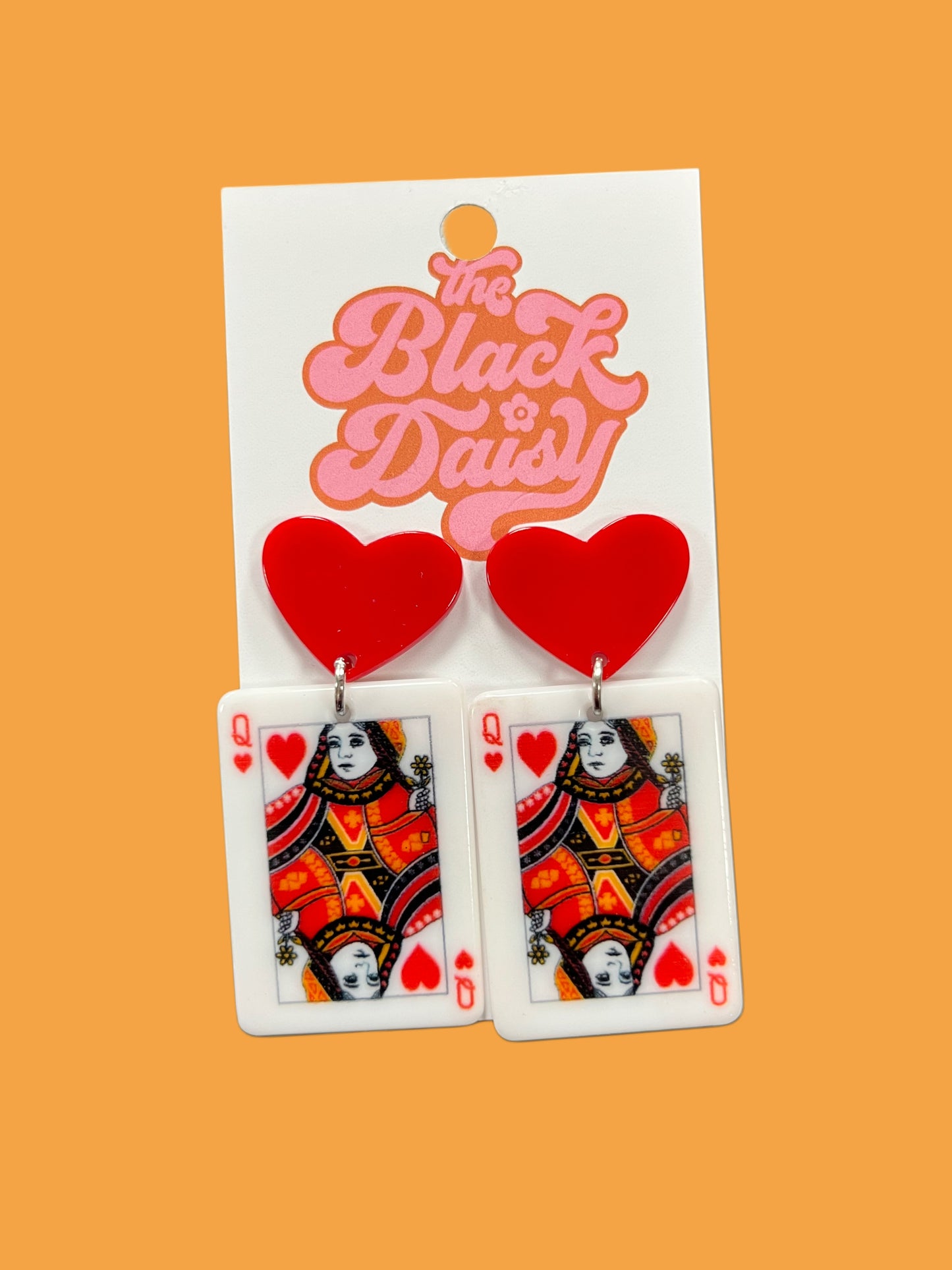 Card Earrings