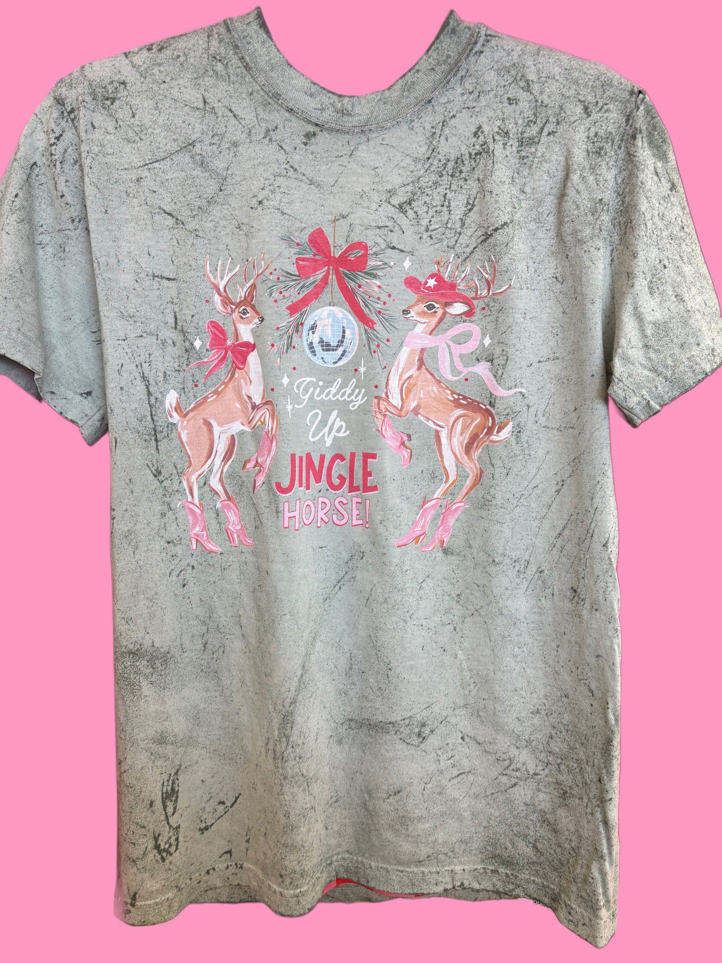 Giddy Up Jingle Horse Tee
