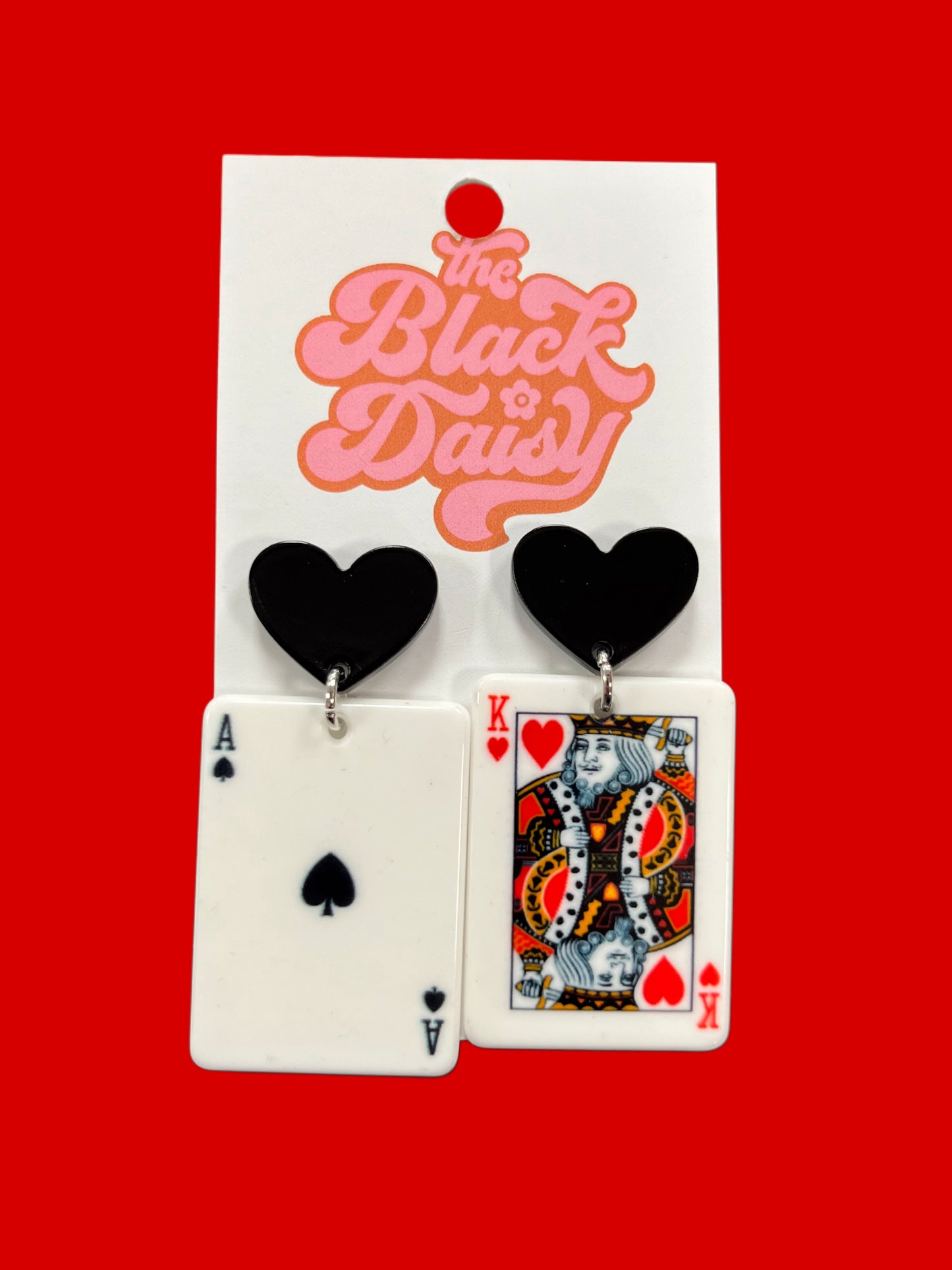 Card Earrings