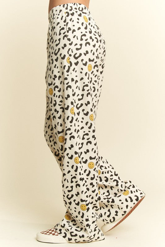 Smiley Leopard Pants