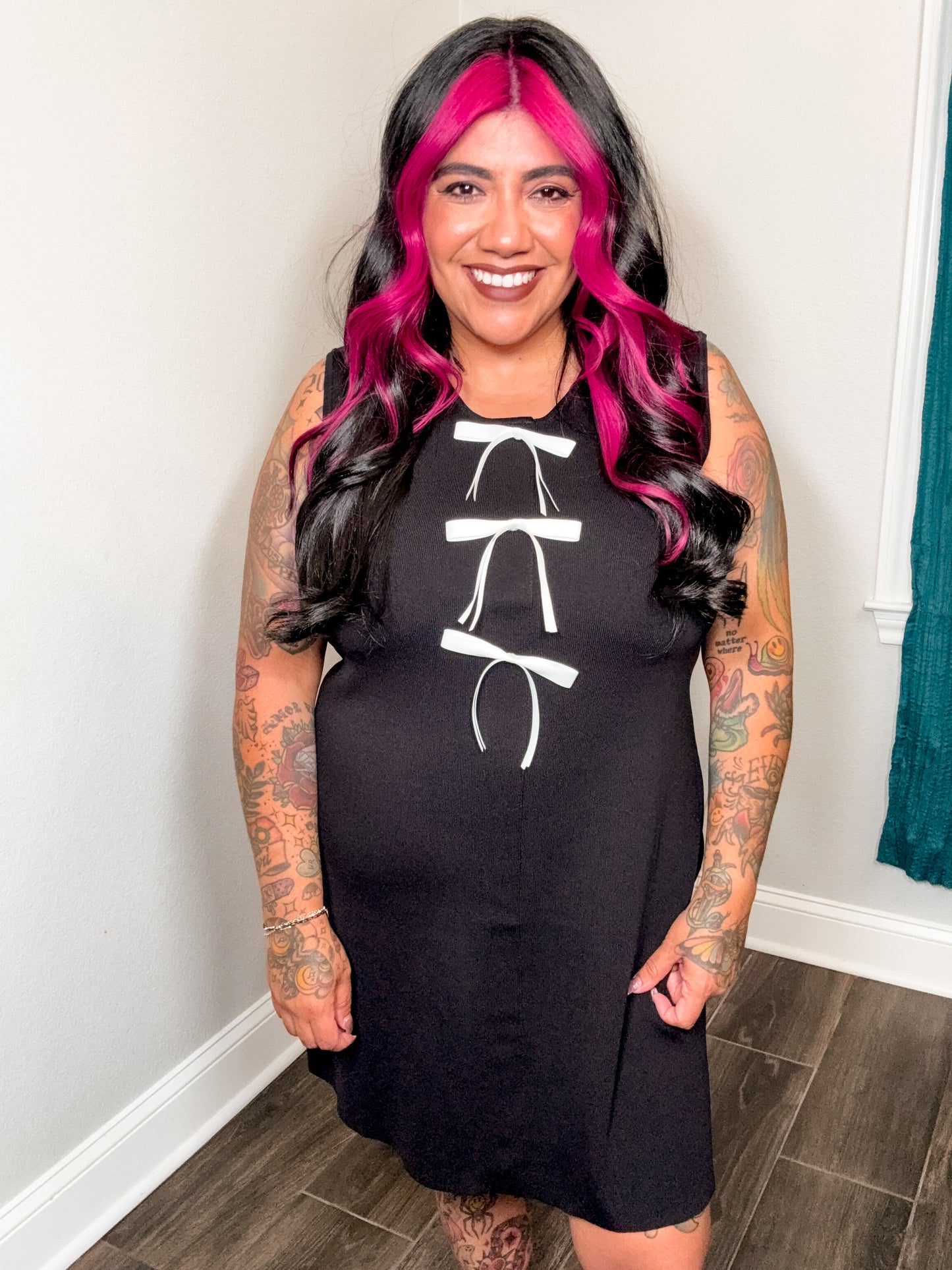 Black Bow Dress