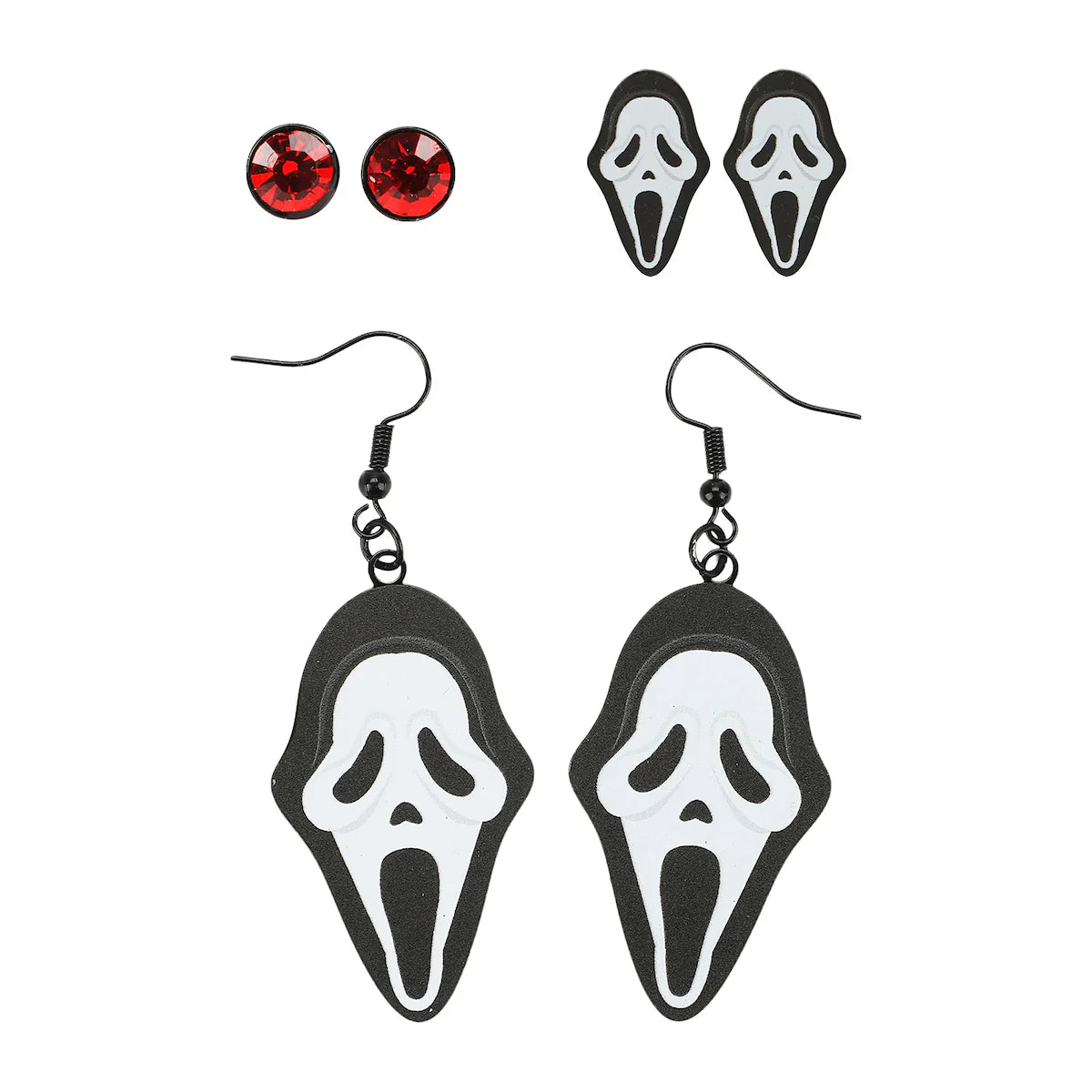 Ghostface Earring Set