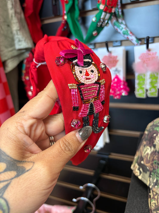 Bow Nutcracker Headband