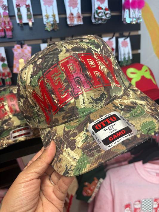 Merry Camo Hat