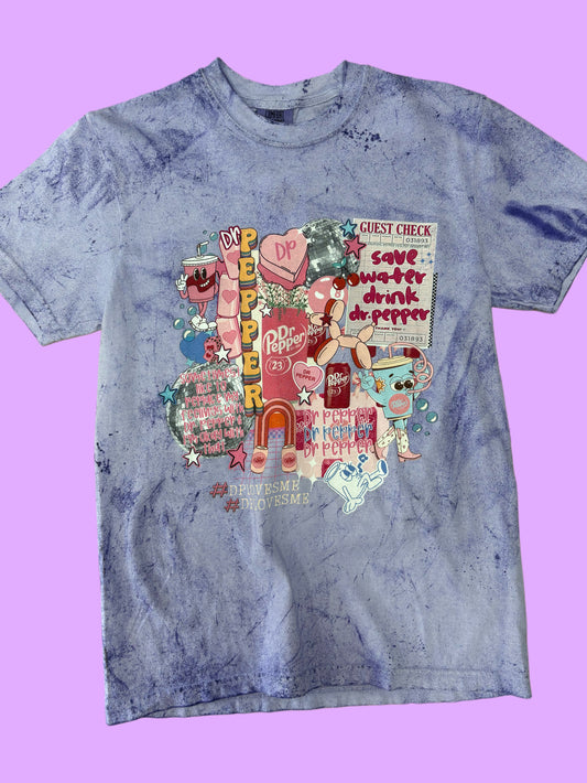 Dr. Pepper Viral Collage Tee