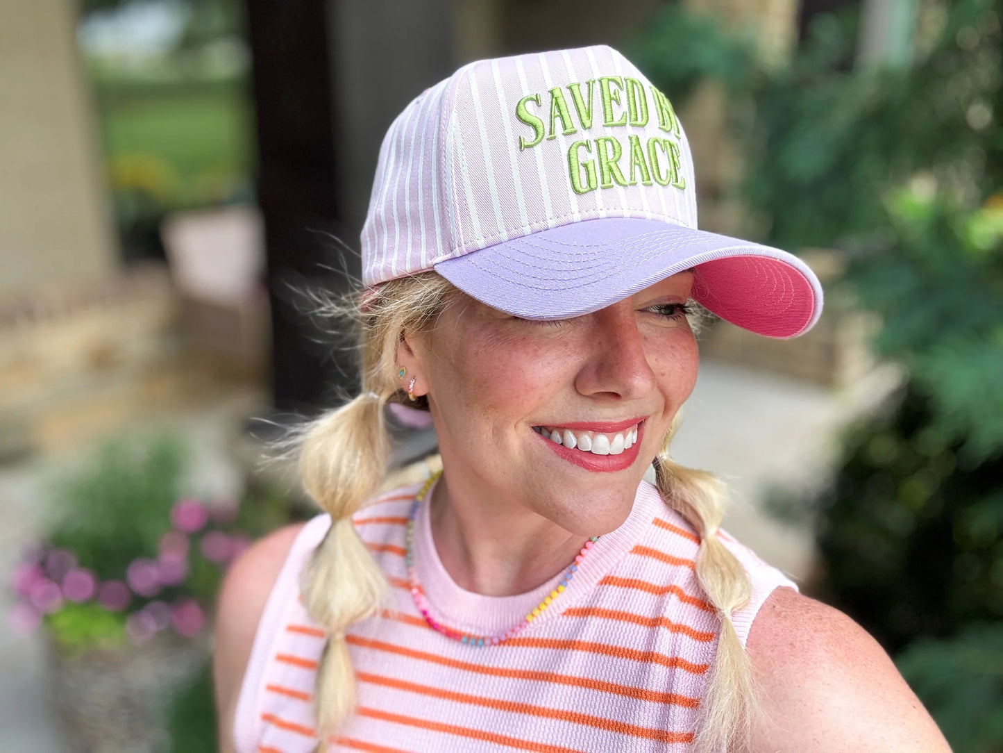 Saved By Grace Hat