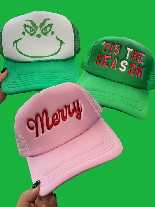 Holiday Trucker Hats