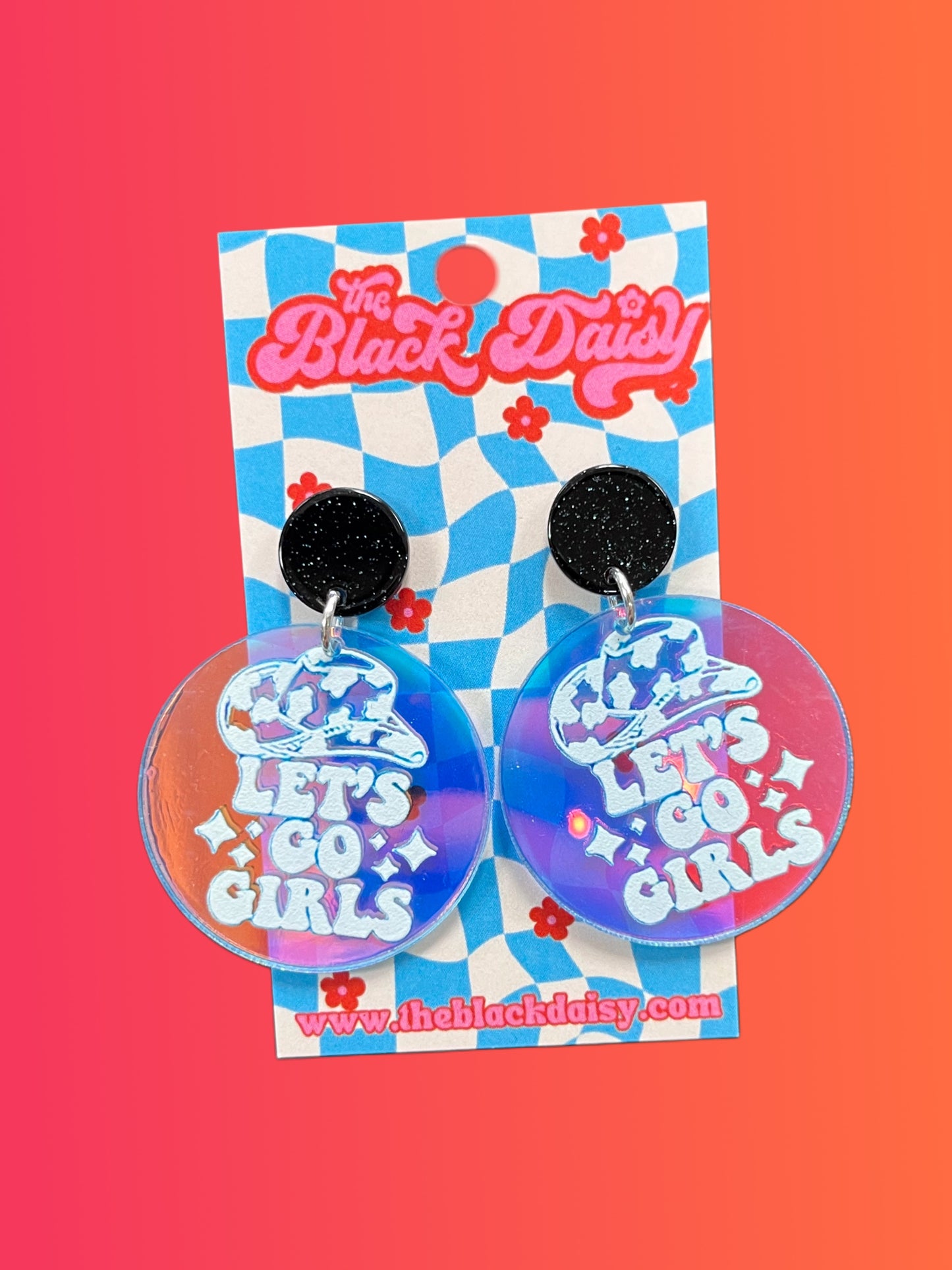 Let's Go Girls Stud Earrings