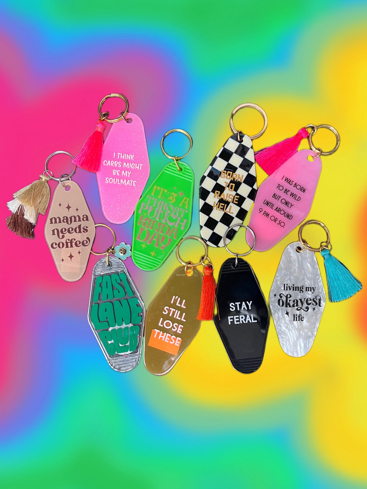 Hotel Style Keychains