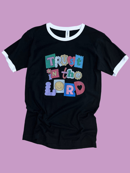 Trust in the Lord Cute Ringer Tee