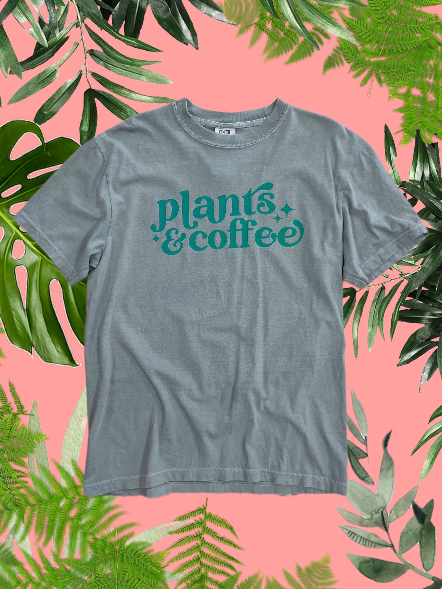 Plants and Coffee Tee