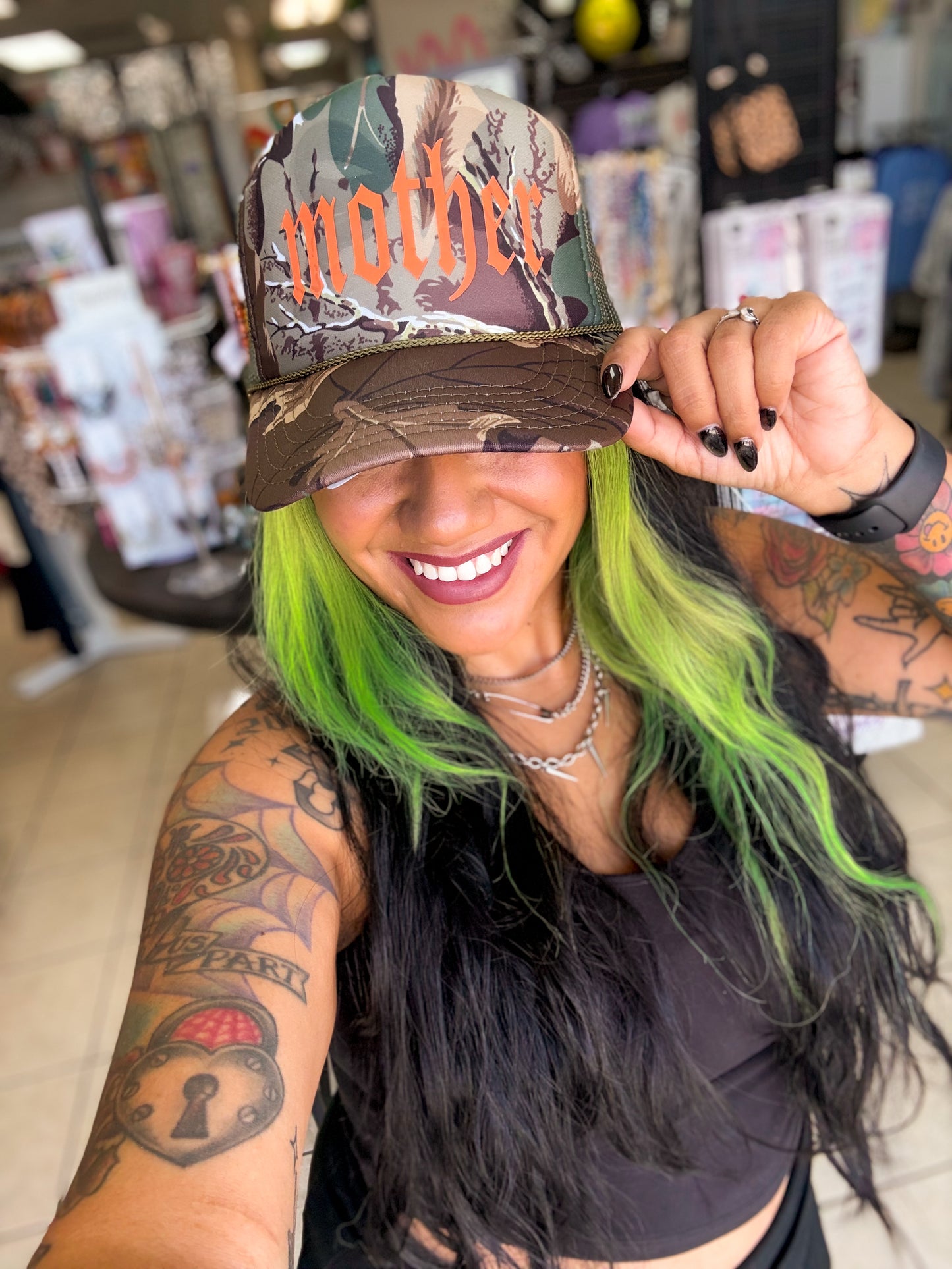 Mother Camo Hat