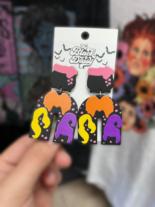 Sanderson Sisters Stud Earrings