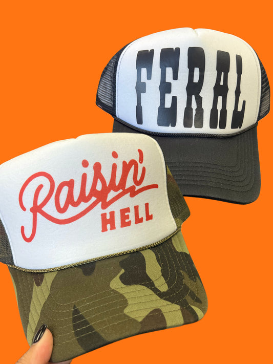 Feral Trucker Hats