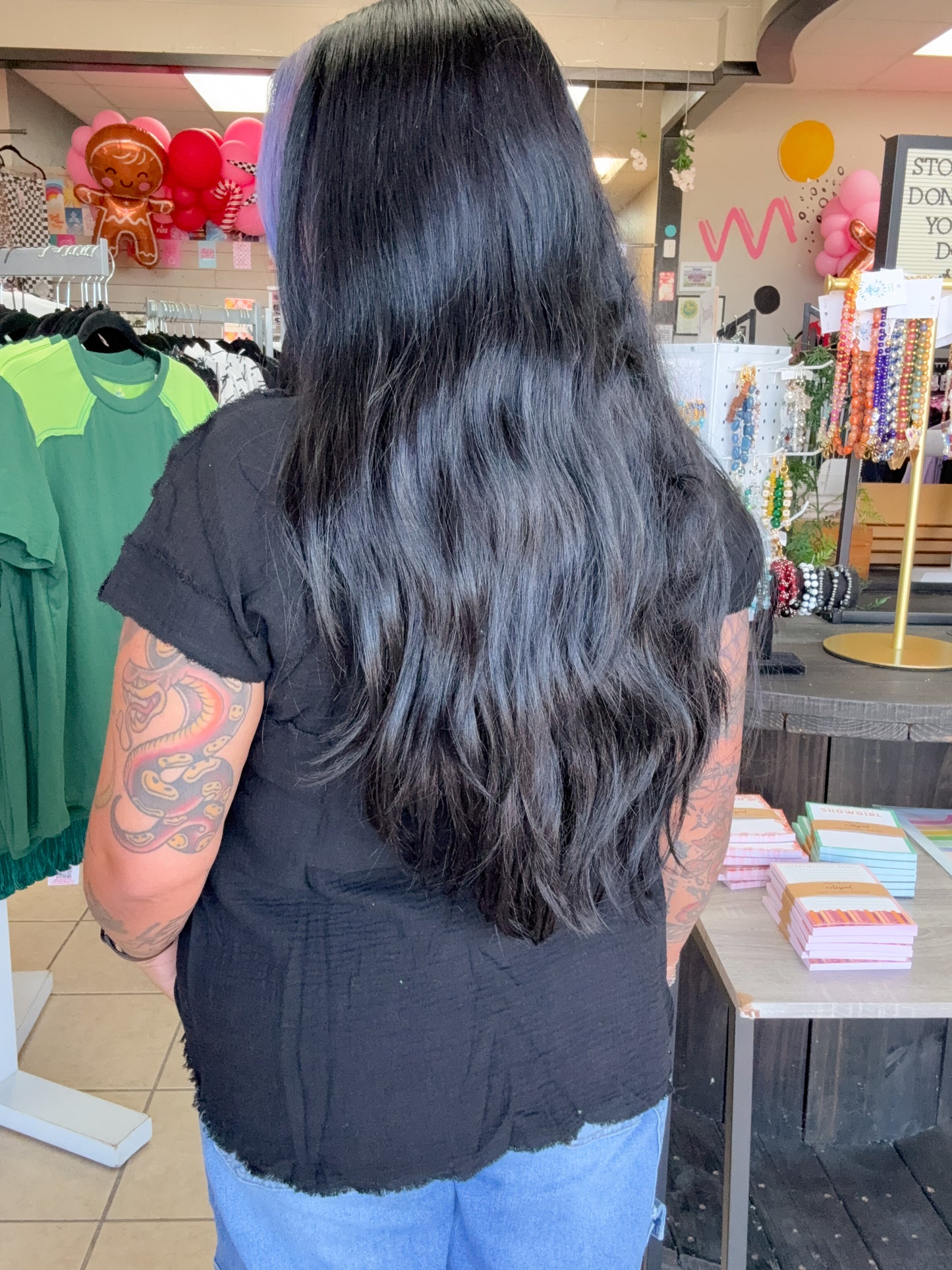 Black Star Pocket Top