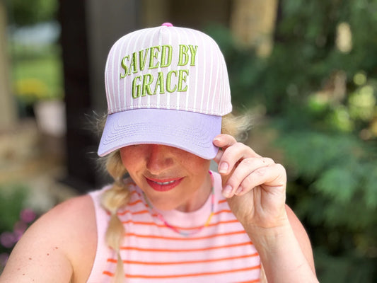 Saved By Grace Hat