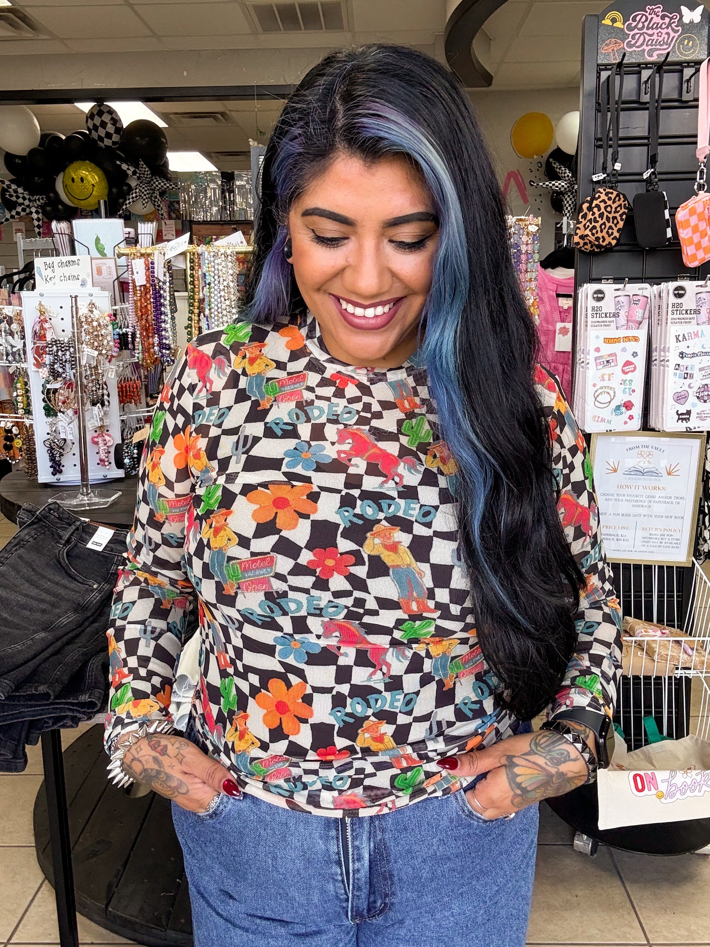 Rodeo Checkered Mesh