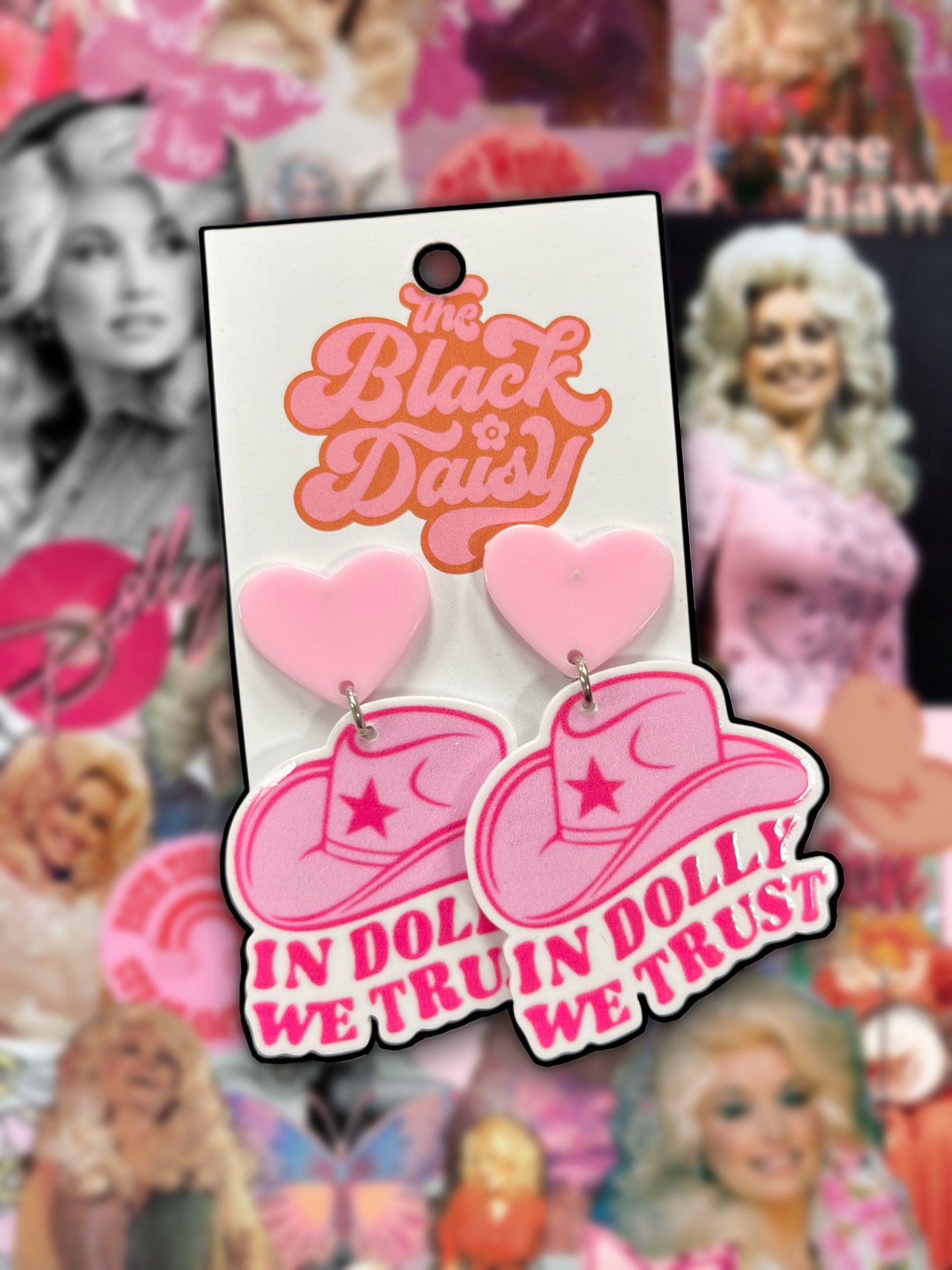 In Dolly We Trust Earrings