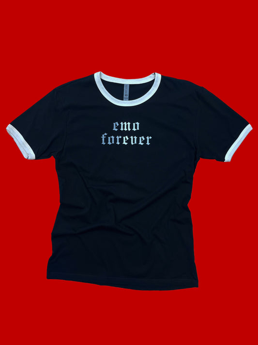 Emo Forever Ringer Tee