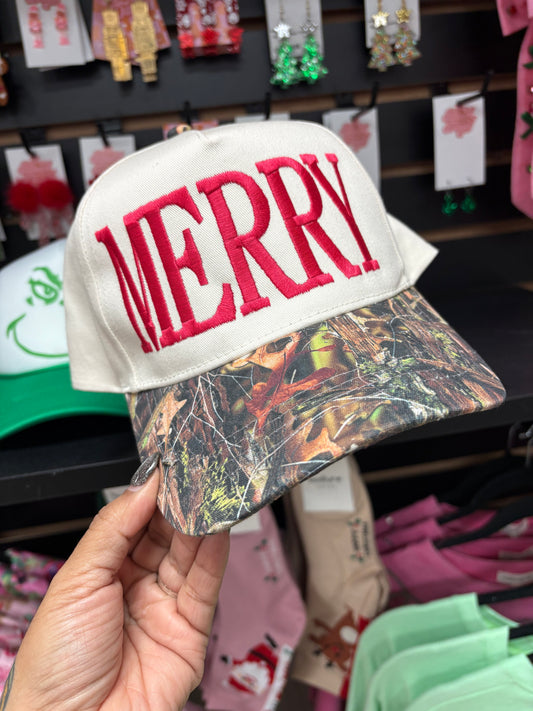 Merry Camo Hat
