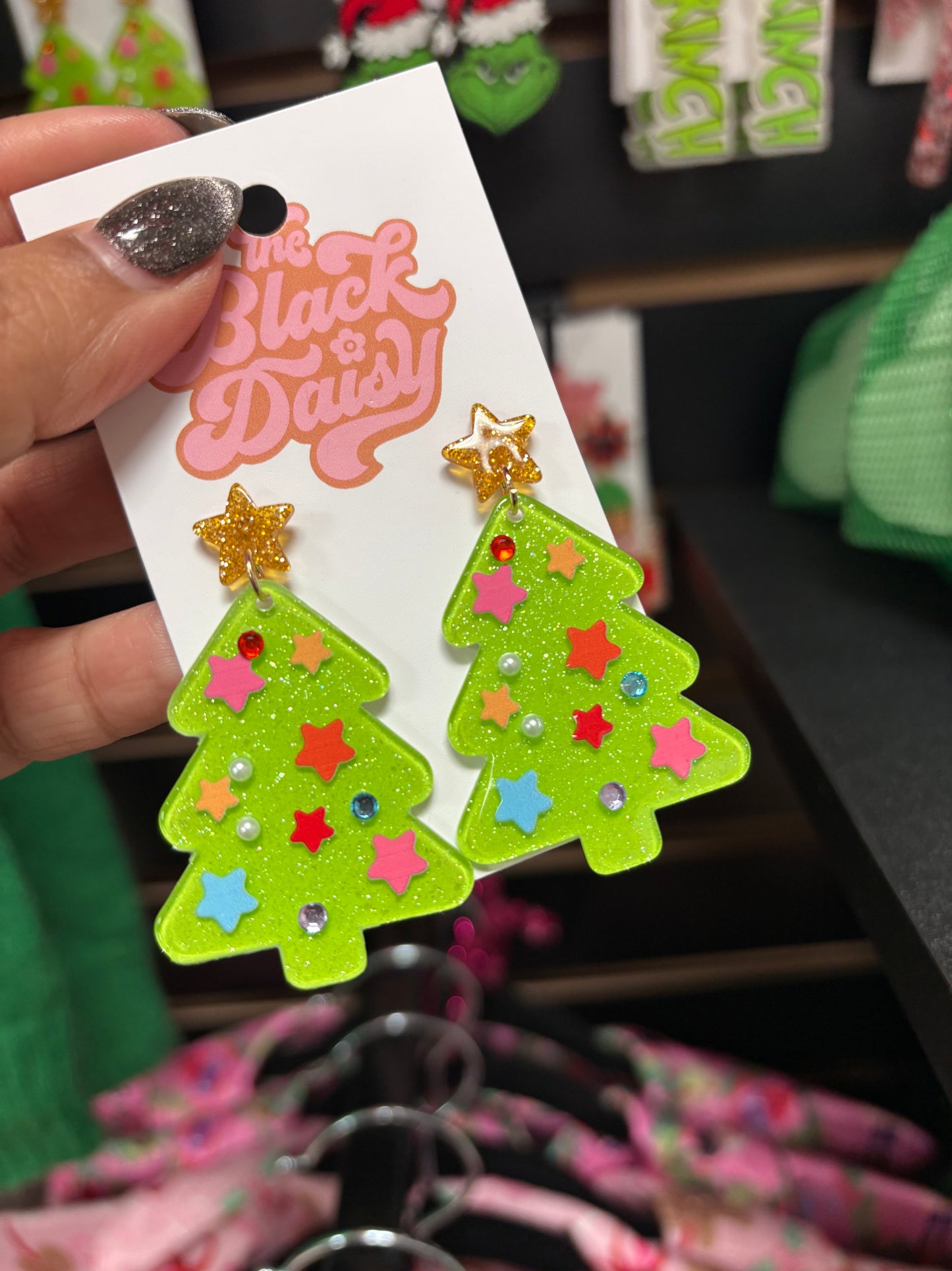 Christmas Tree Earrings