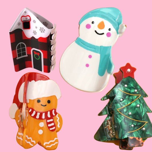 Christmas Hair Clips