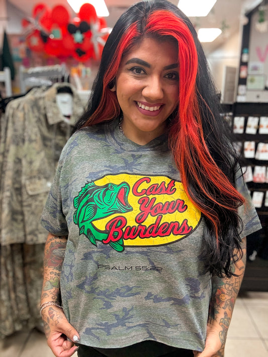 Cast Your Burdens Tee