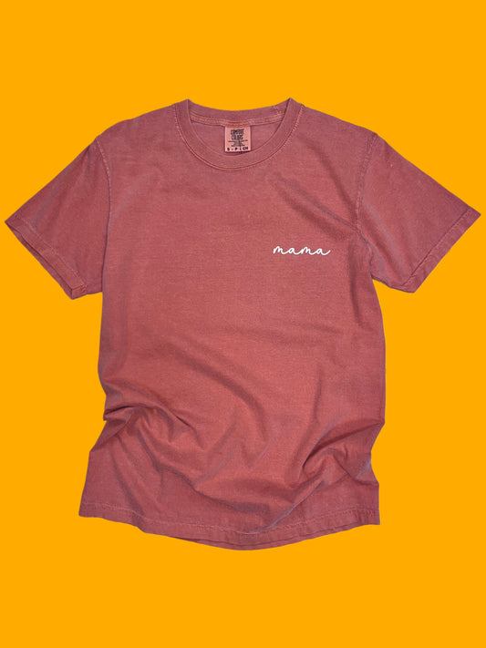 Mama Pocket Print Tee