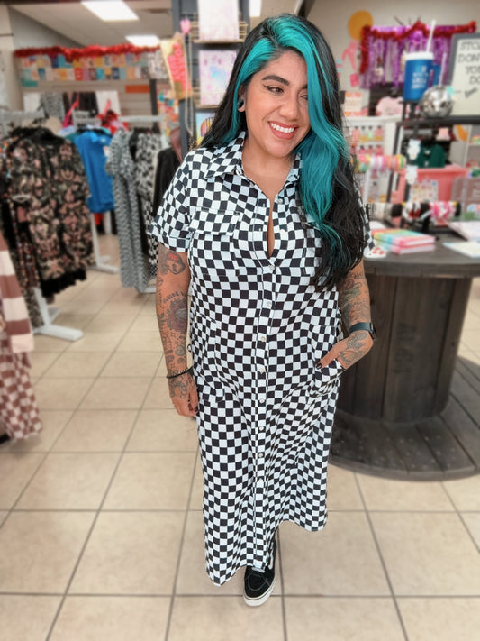 Checkered Dress