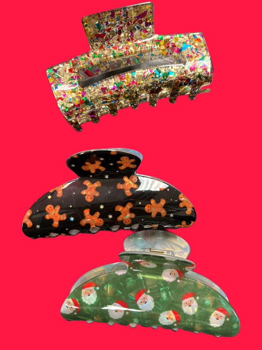 Festive Christmas Hair Clip