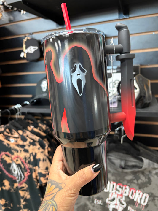 Ghostface 40oz Tumbler